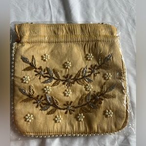 Gold potli bag